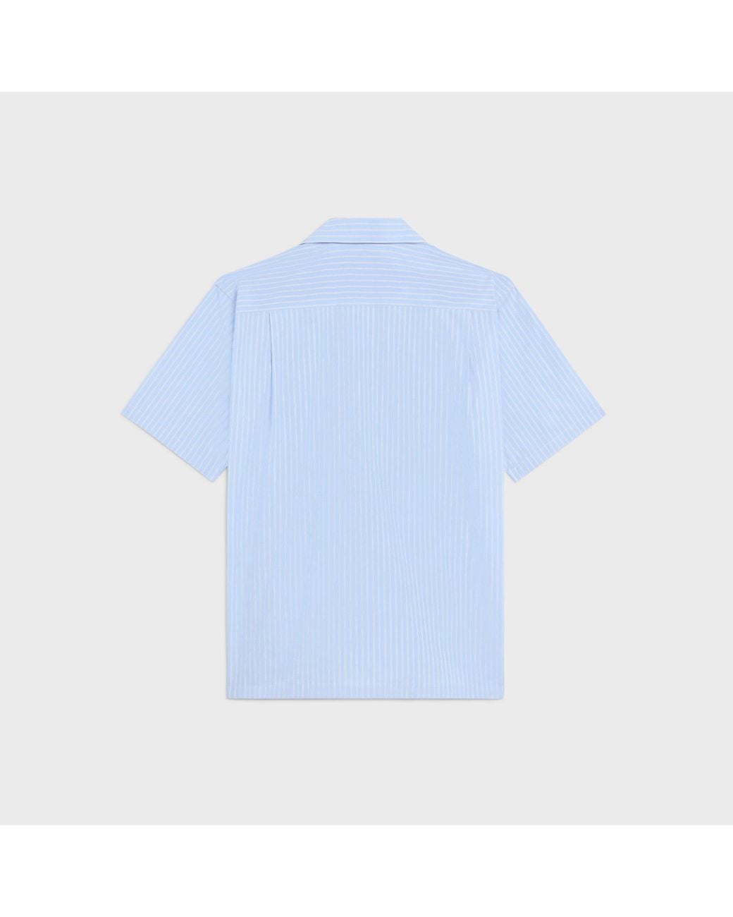 Céline Blue Bowling Shirt for men