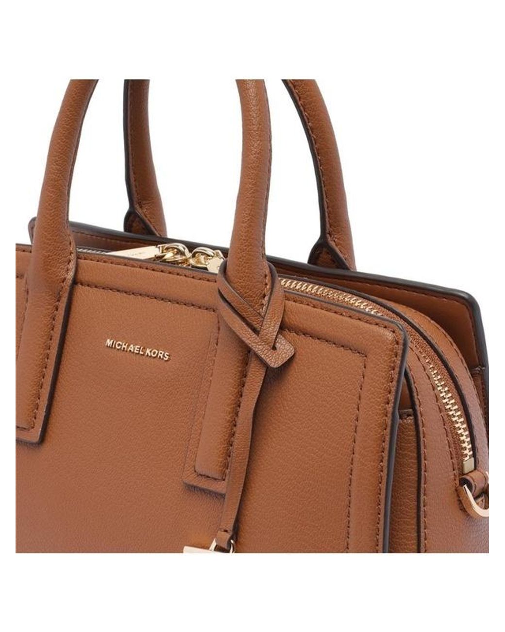 Michael Kors Brown Michael Laila Small Shoulder Bag