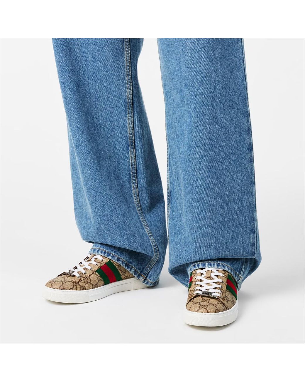 Gucci Multicolor Logo Low-Top Sneakers