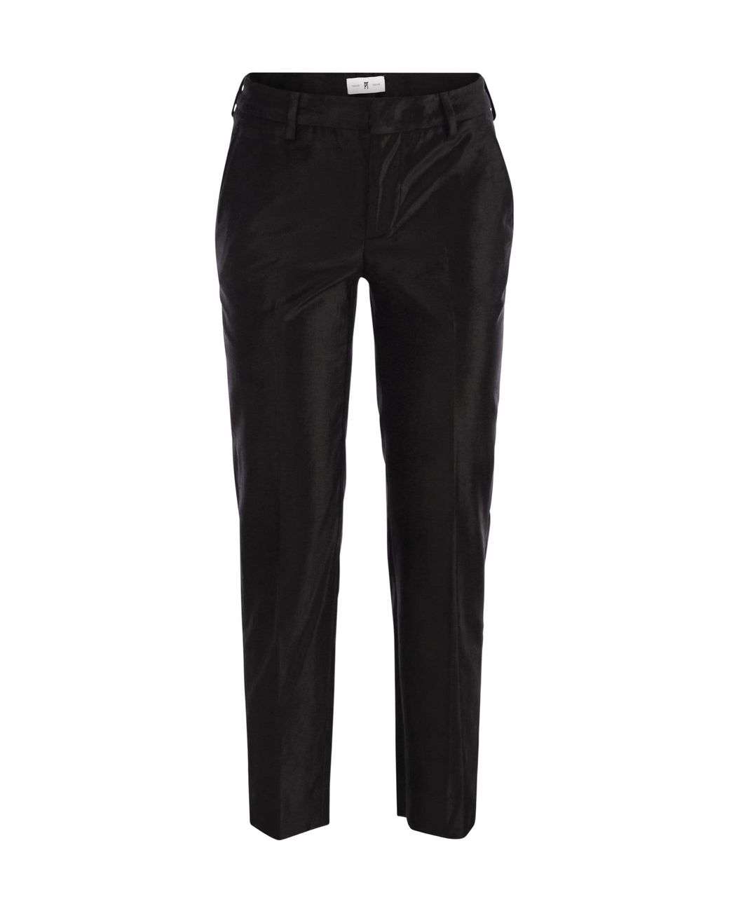 Pt Pantaloni Black Pt Torino New York Velvet Pants