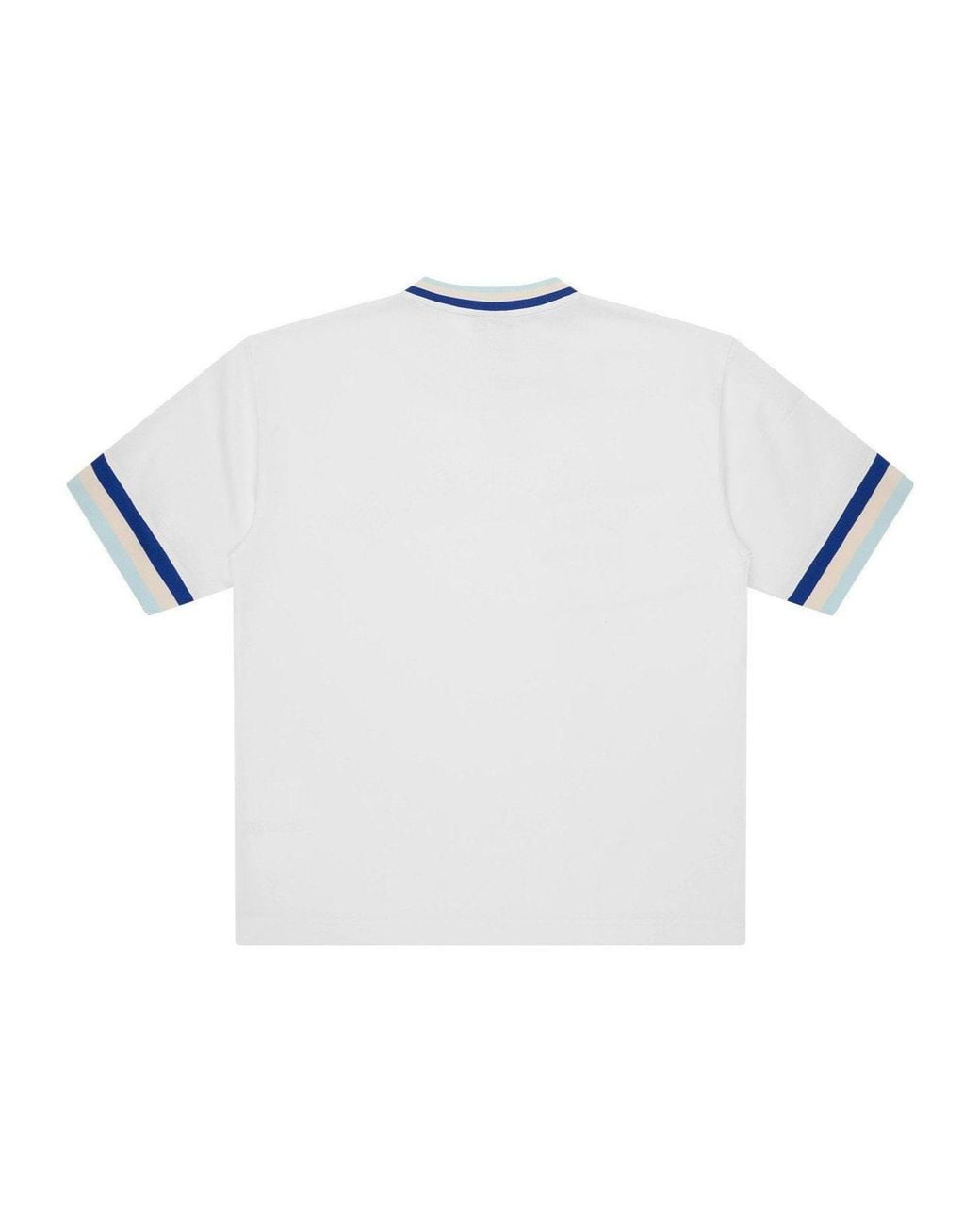 ICECREAM White V-Neck Short-Sleeved T-Shirt for men