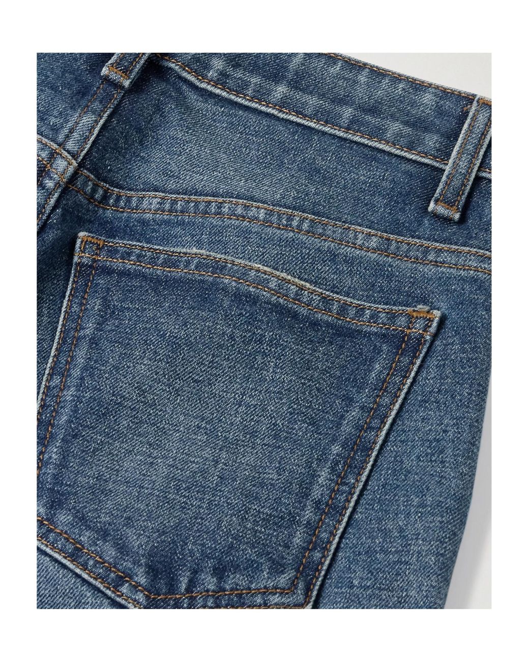 Khaite Blue Danielle Stretch Jeans