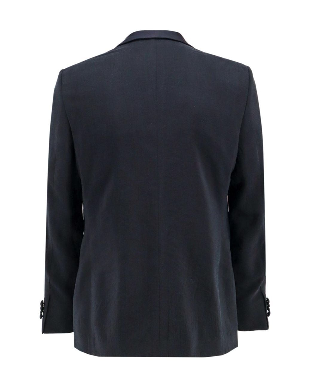 Giorgio Armani Blue Single-Breasted Twill Blazer for men