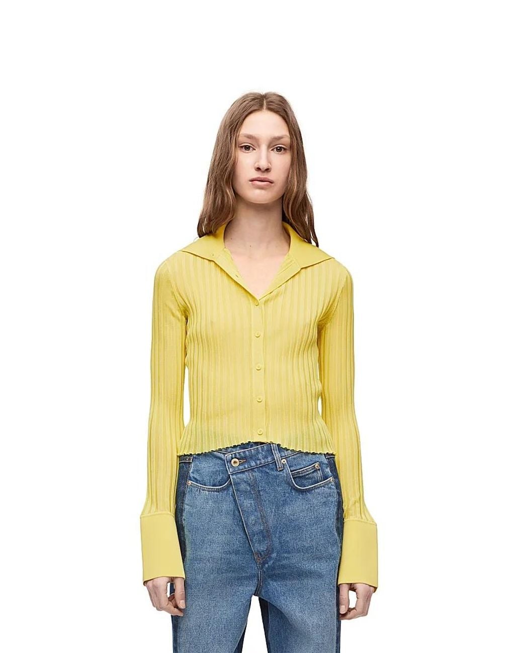 Loewe Yellow Cardigan