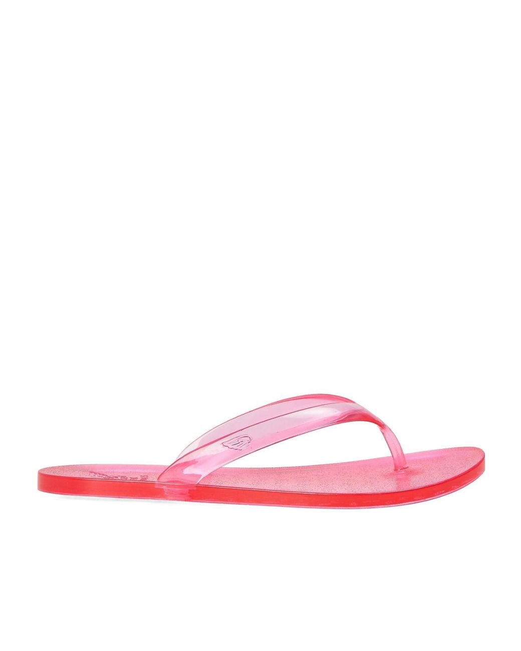 Ancient Greek Sandals Pink Solid Color Flip Flops