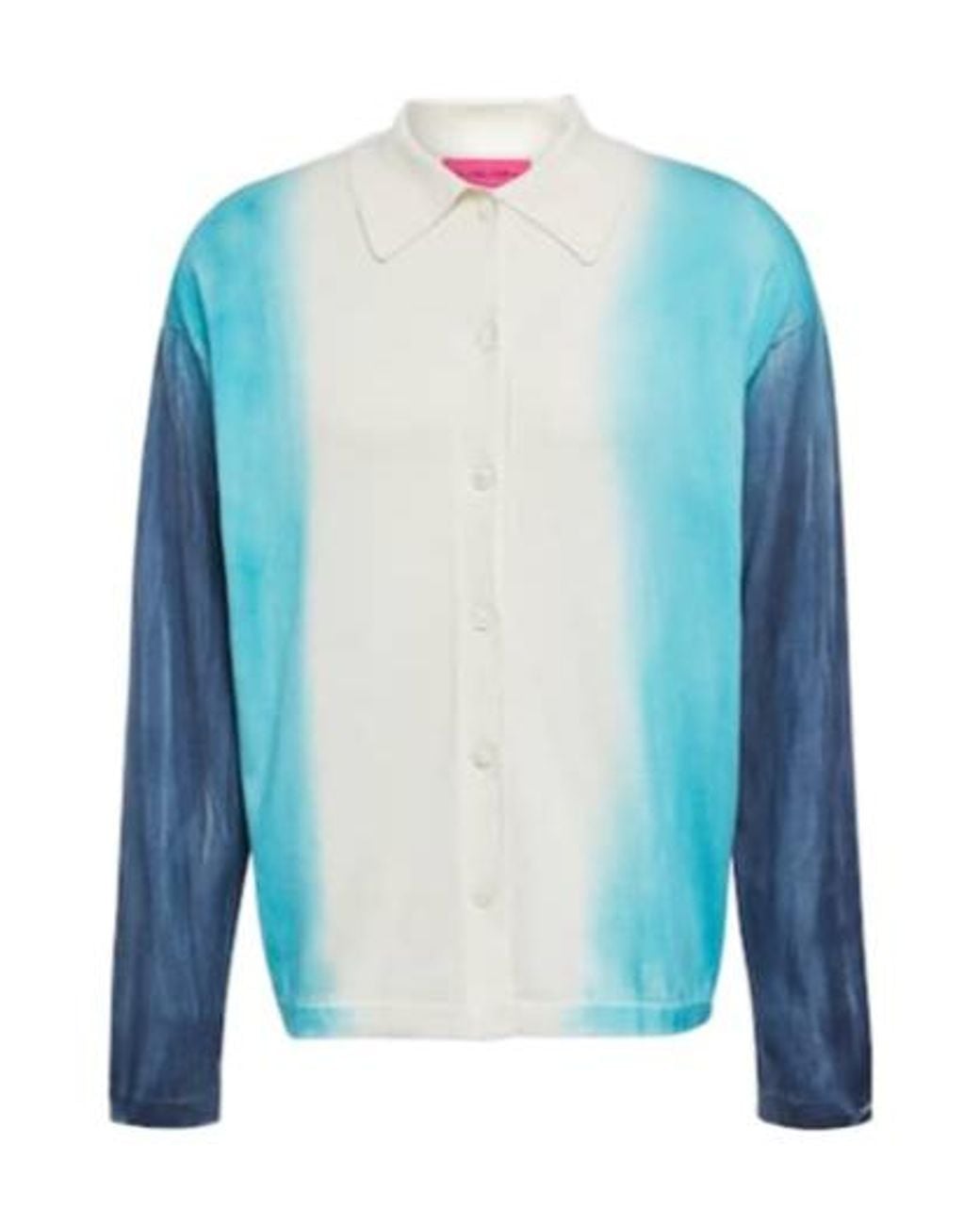 The Elder Statesman Blue Knitted Cardigan for men