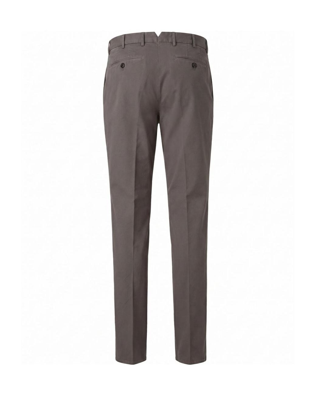 Brunello Cucinelli Gray Casual Pants With Belt Loops for men