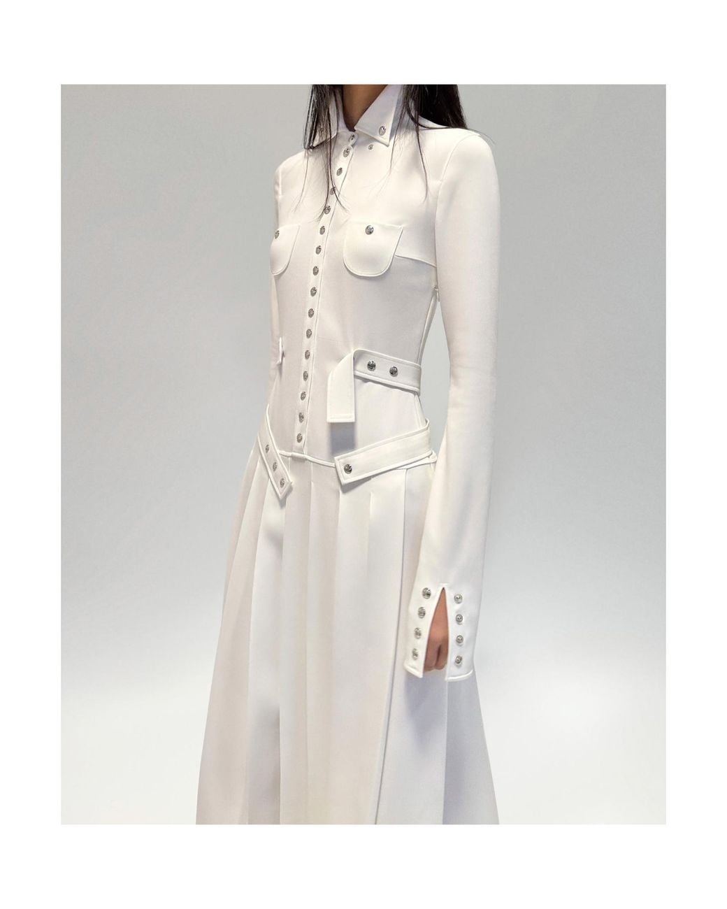 Céline White Dress