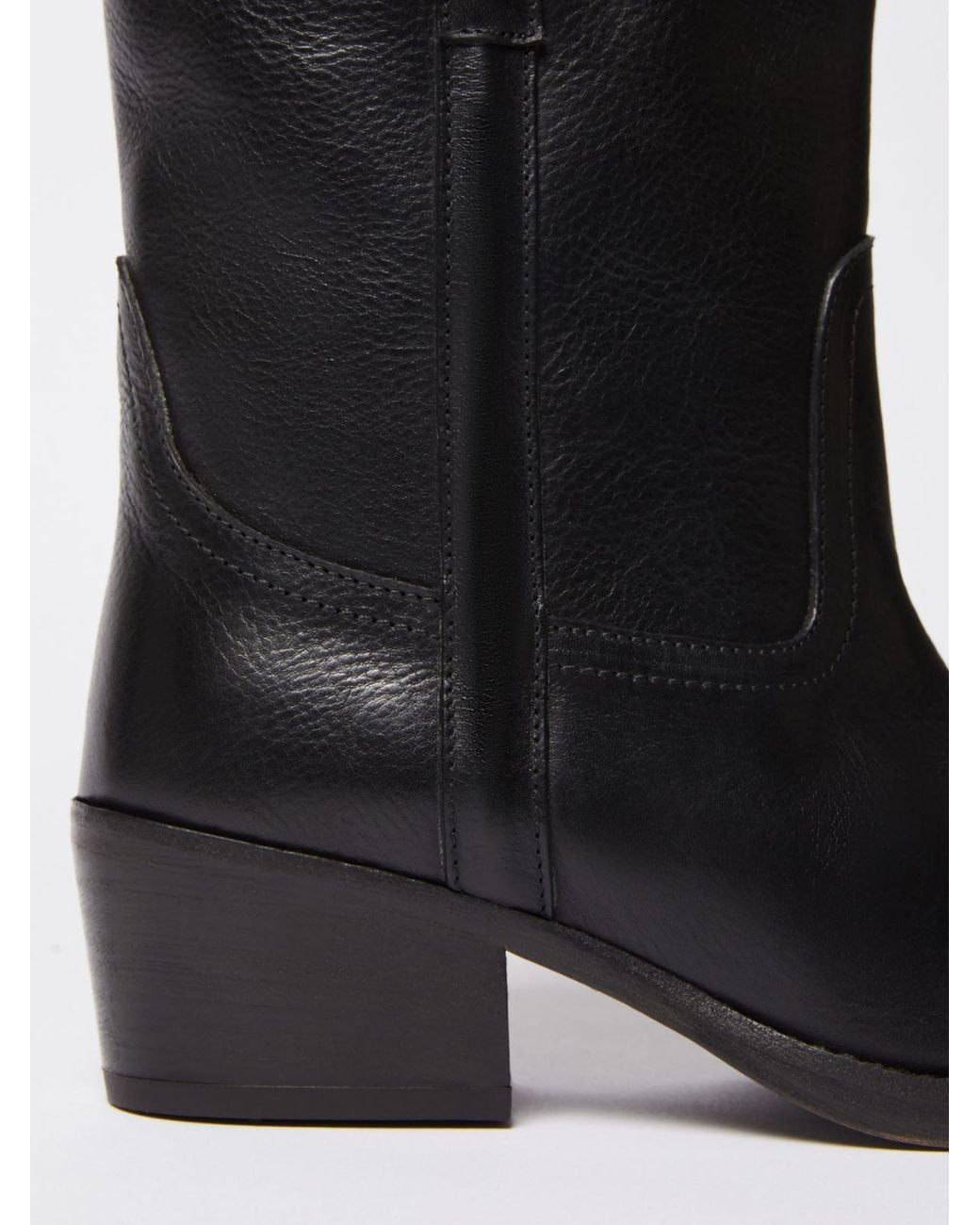 Weekend by Maxmara Black Slip-On Boots