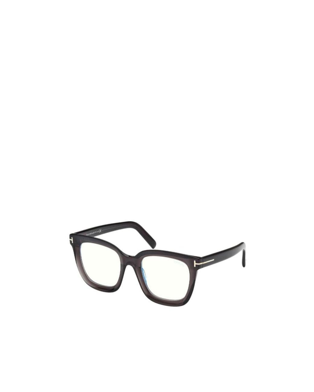 Tom Ford White Logo Optical Glasses
