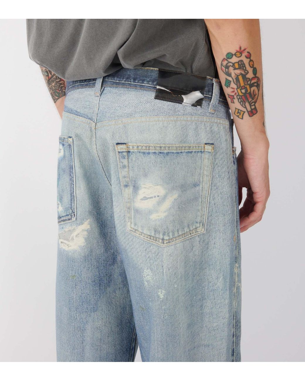 Our Legacy Blue Jeans With Belt Loops for men