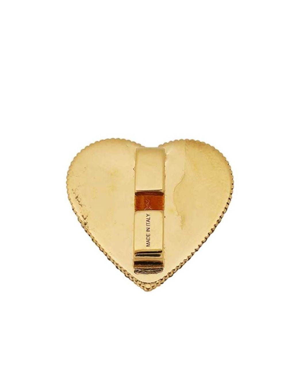 McQueen White Debossed-Logo Lace Lock