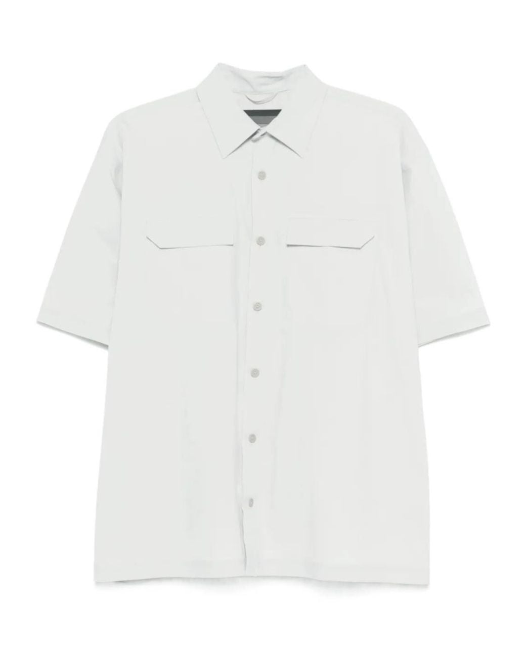 Herno White Short-Sleeved Shirt for men
