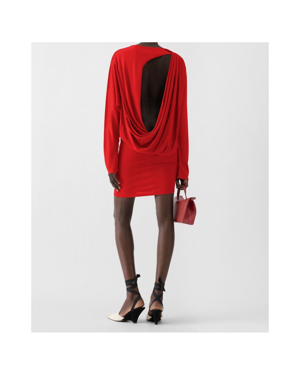 Jacquemus Red La Robe Mistral Dress