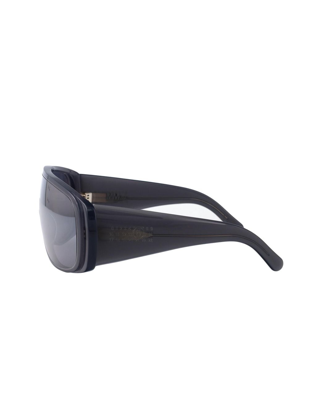 Maison Margiela Gray Geometric Sunglasses for men