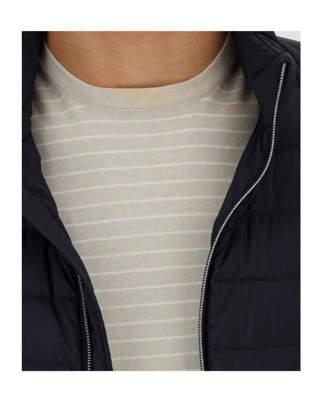 Herno Blue キルティング ジャケット for men