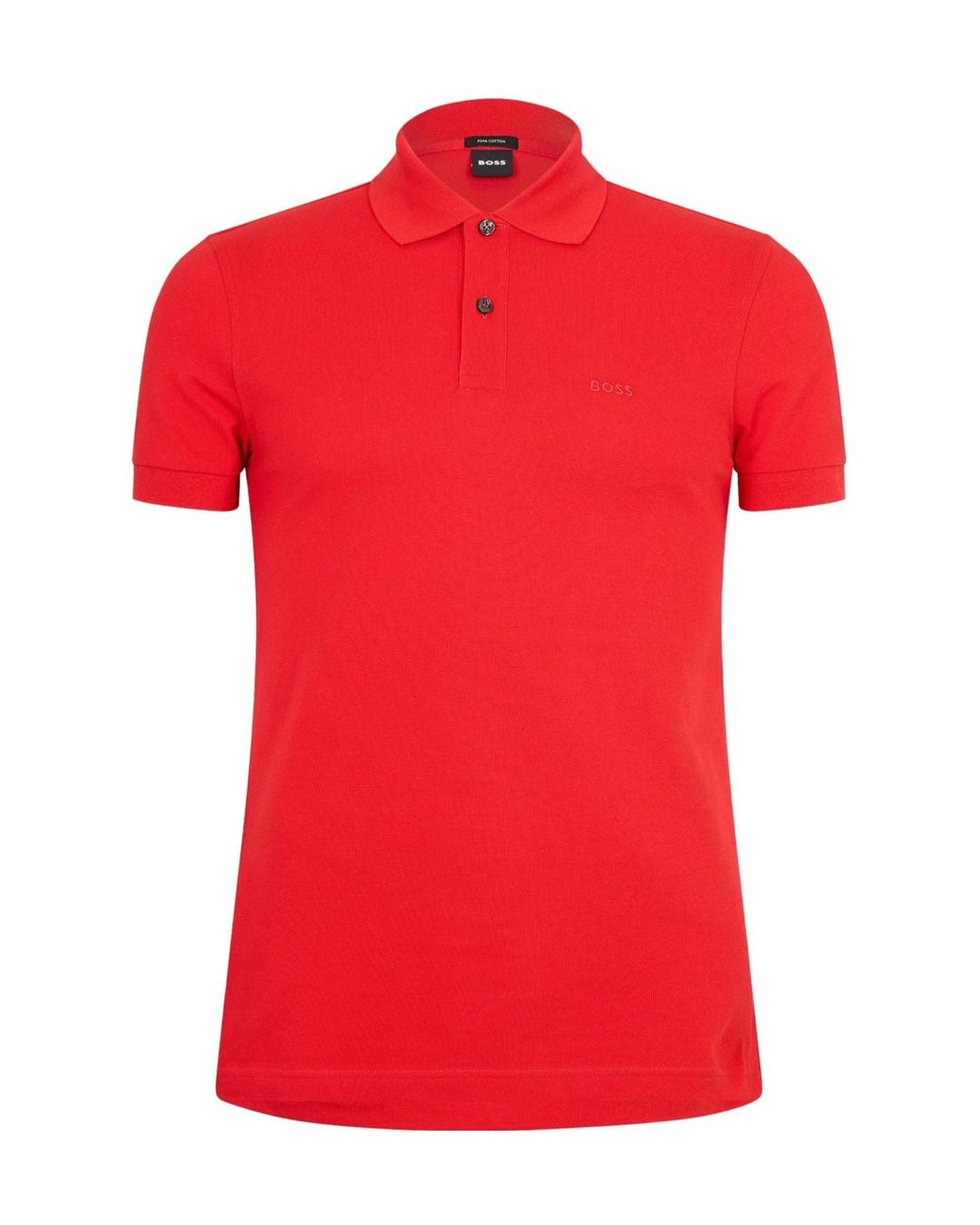 Boss Red Shortsleeve Polo Shirt for men