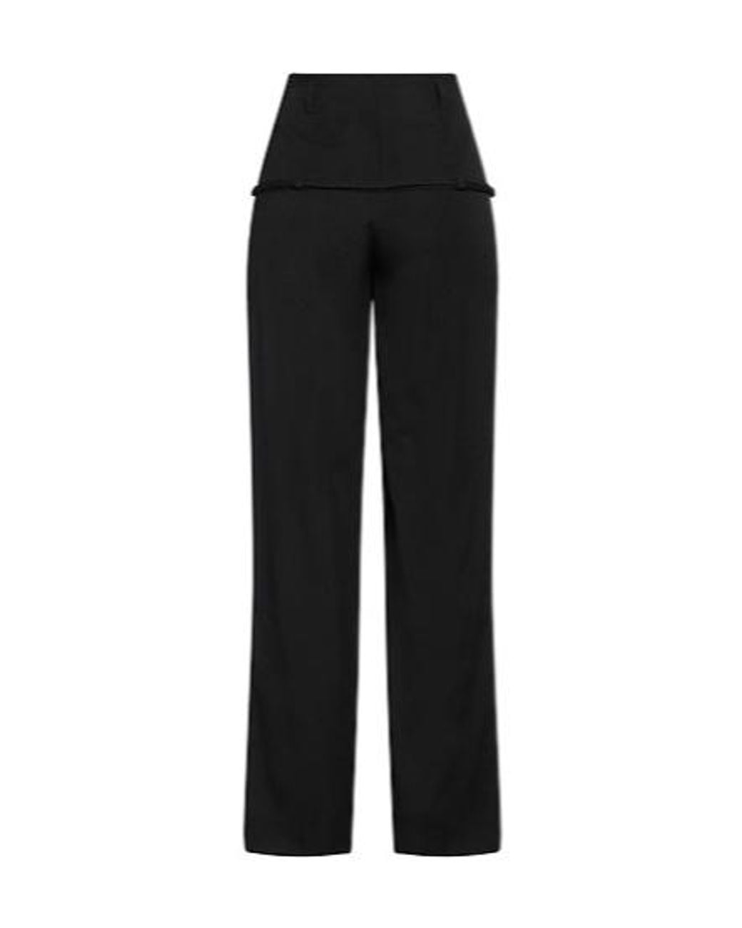 Jacquemus Black Casual Trouser