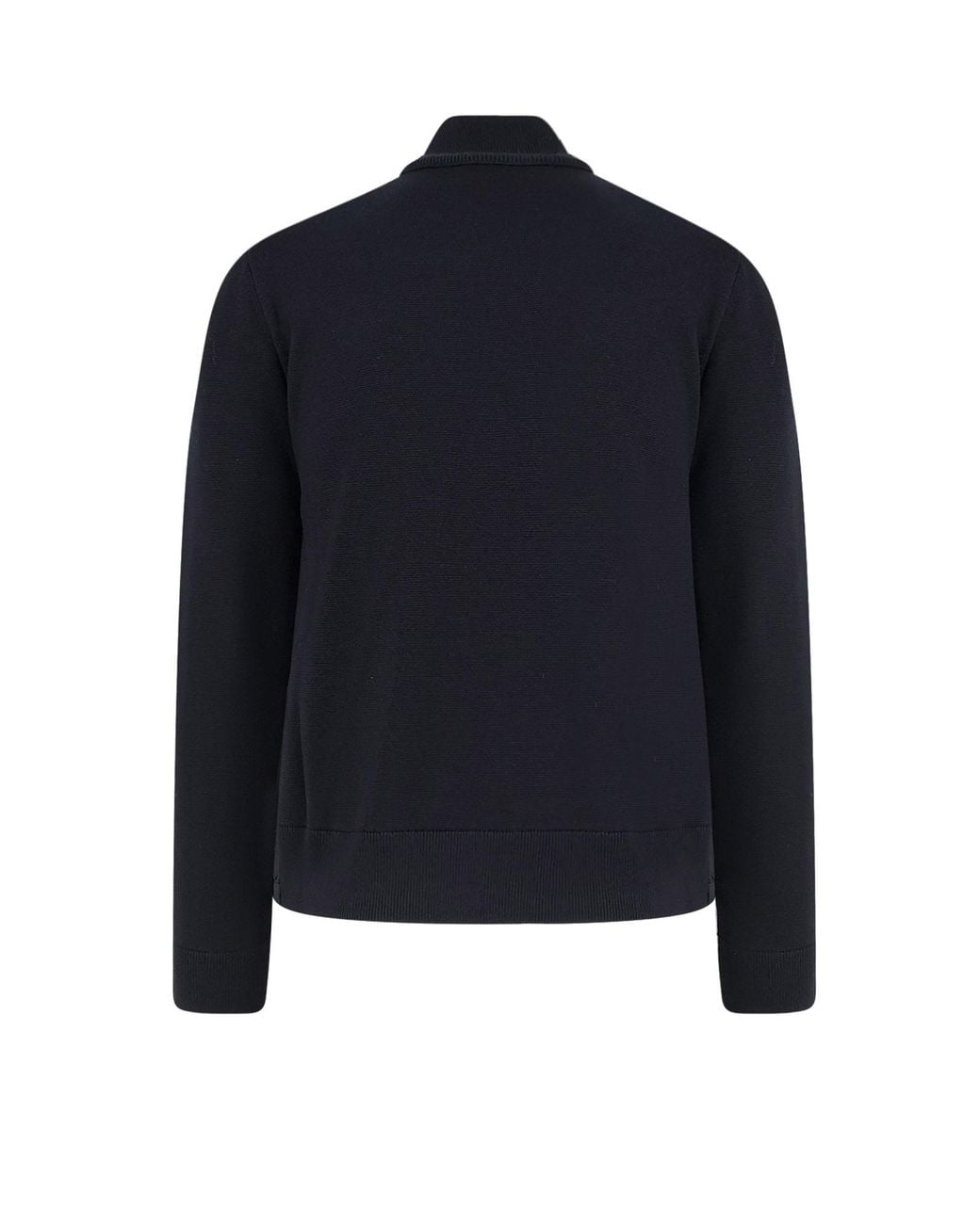 Moncler Black Padded Zip-Up Cardigan for men
