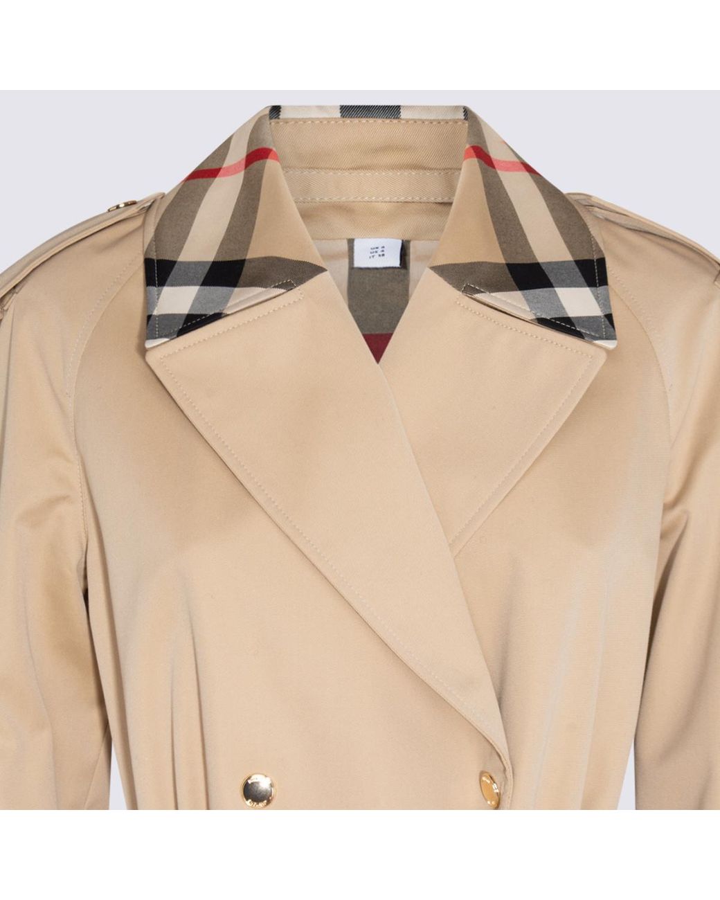 Burberry Natural Waterloo Trench Coat