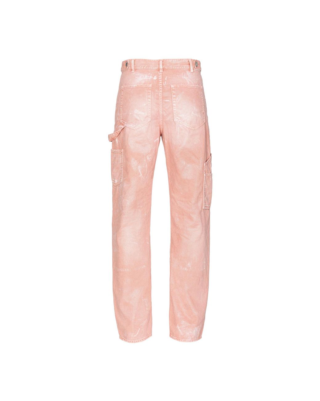 Pinko Pink Worn Workwear Jeans