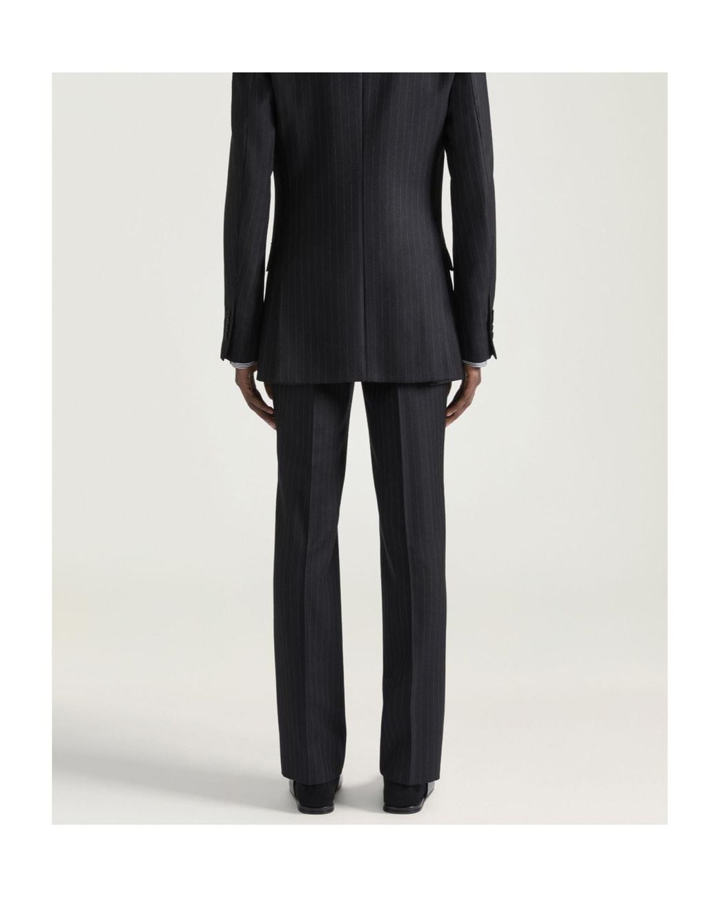 Givenchy Black Straight-Leg Tailored Trousers for men