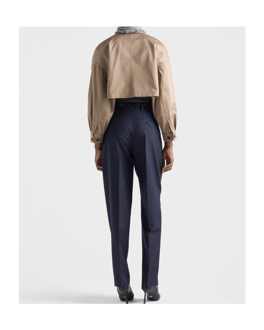 Prada Natural Chino Blouson Jacket