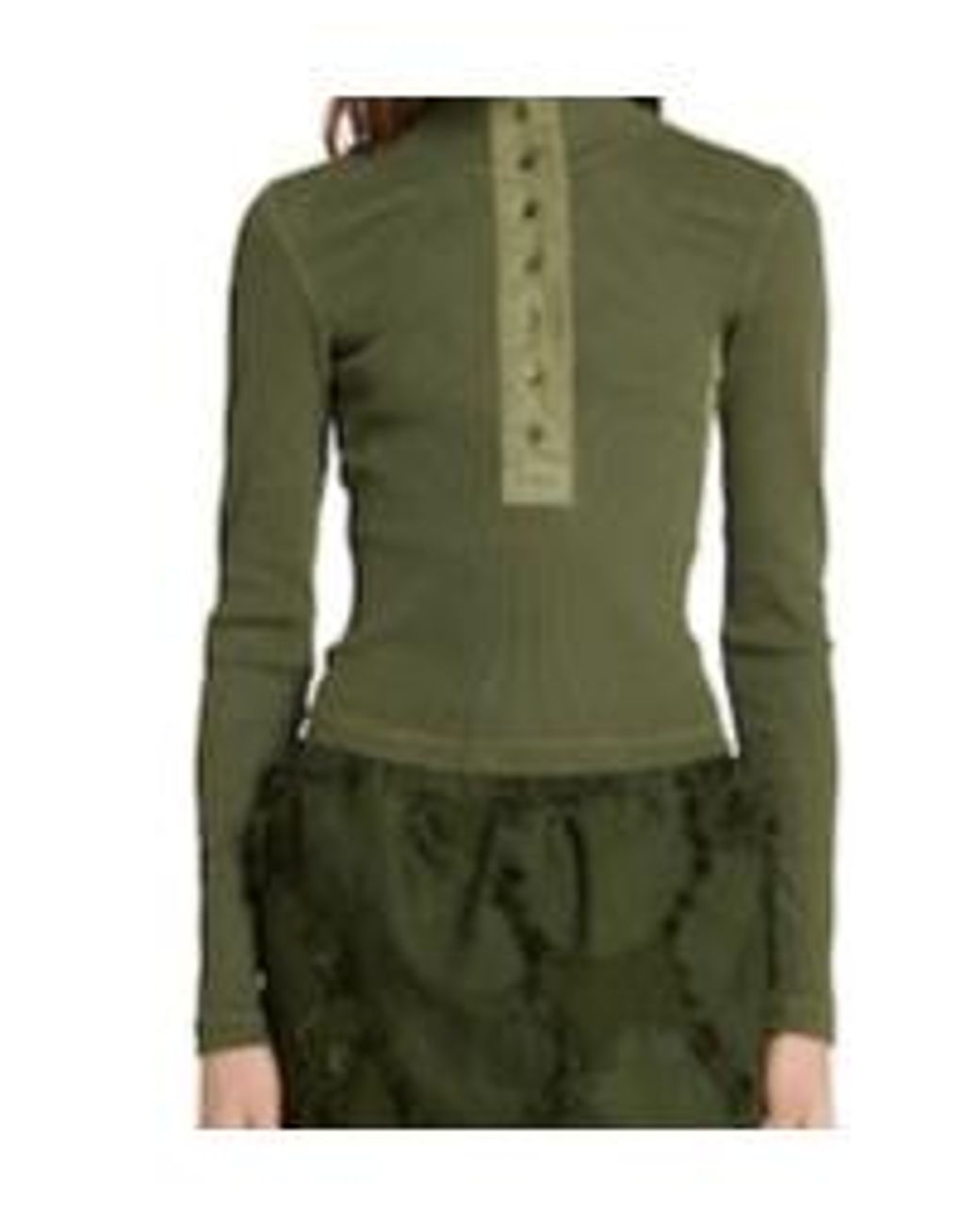 Gucci Green Long Sleeve T-Shirt
