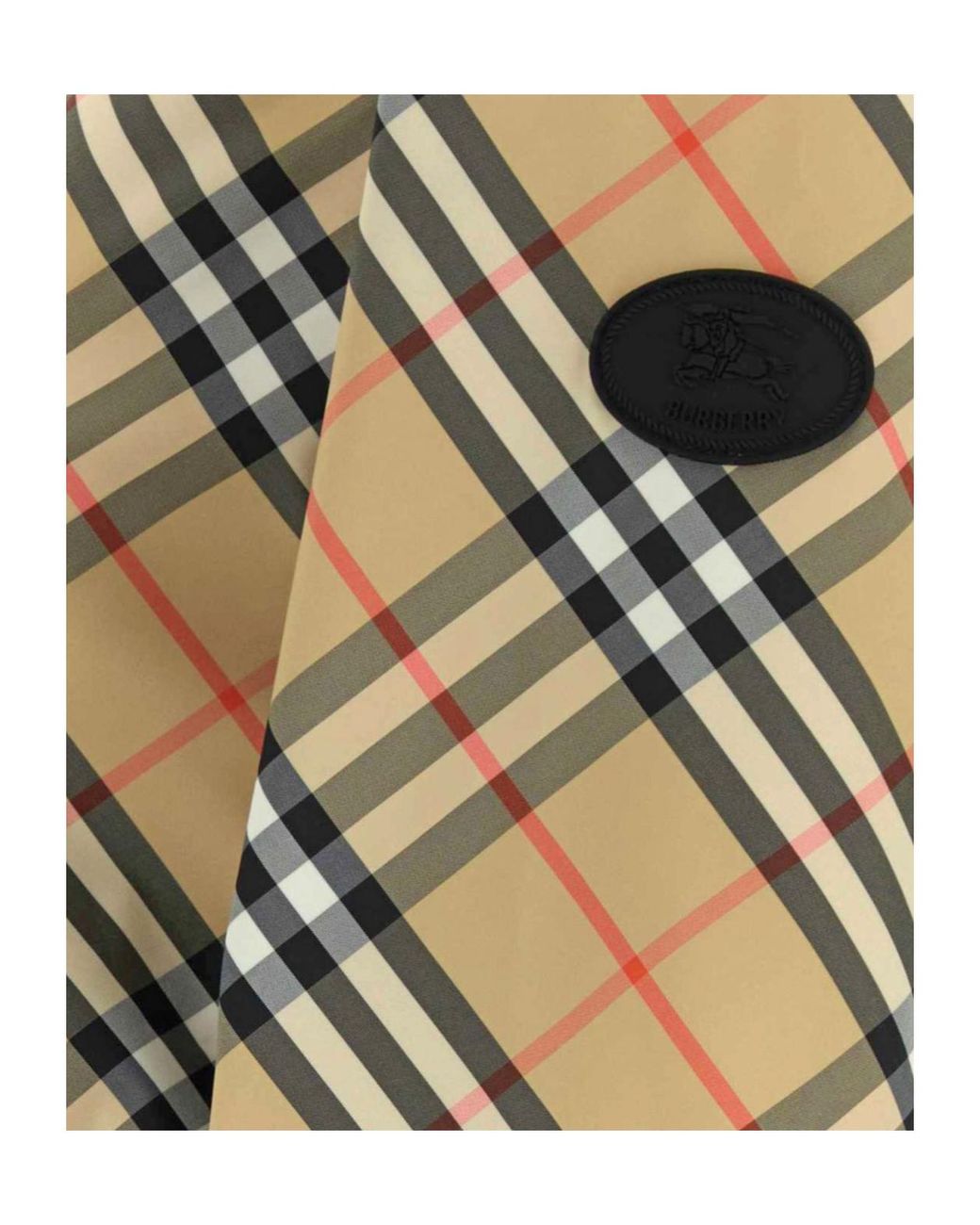 Burberry Brown Check Hooded Jacket