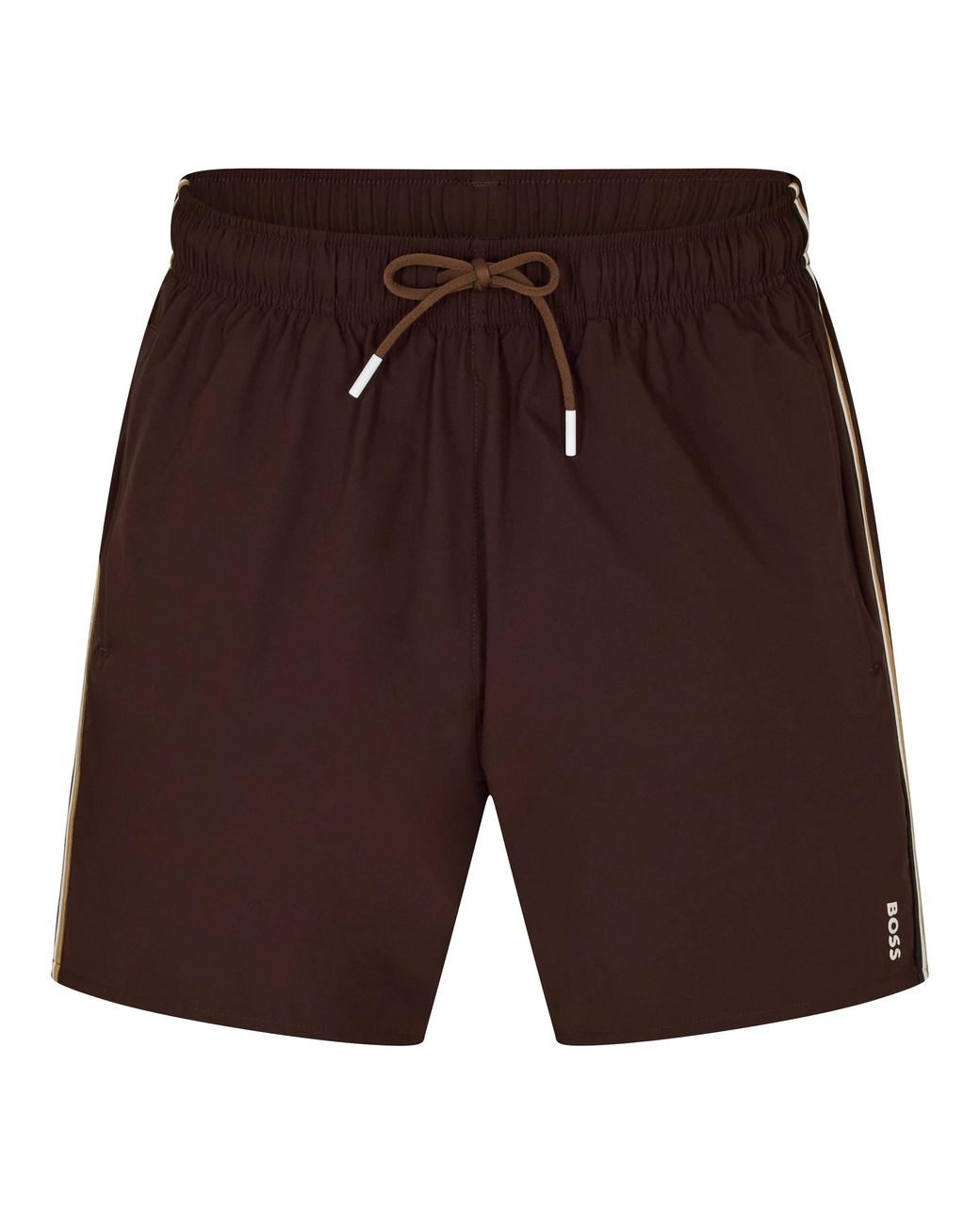 Boss Purple Quick-Dry Swim Trunks for men