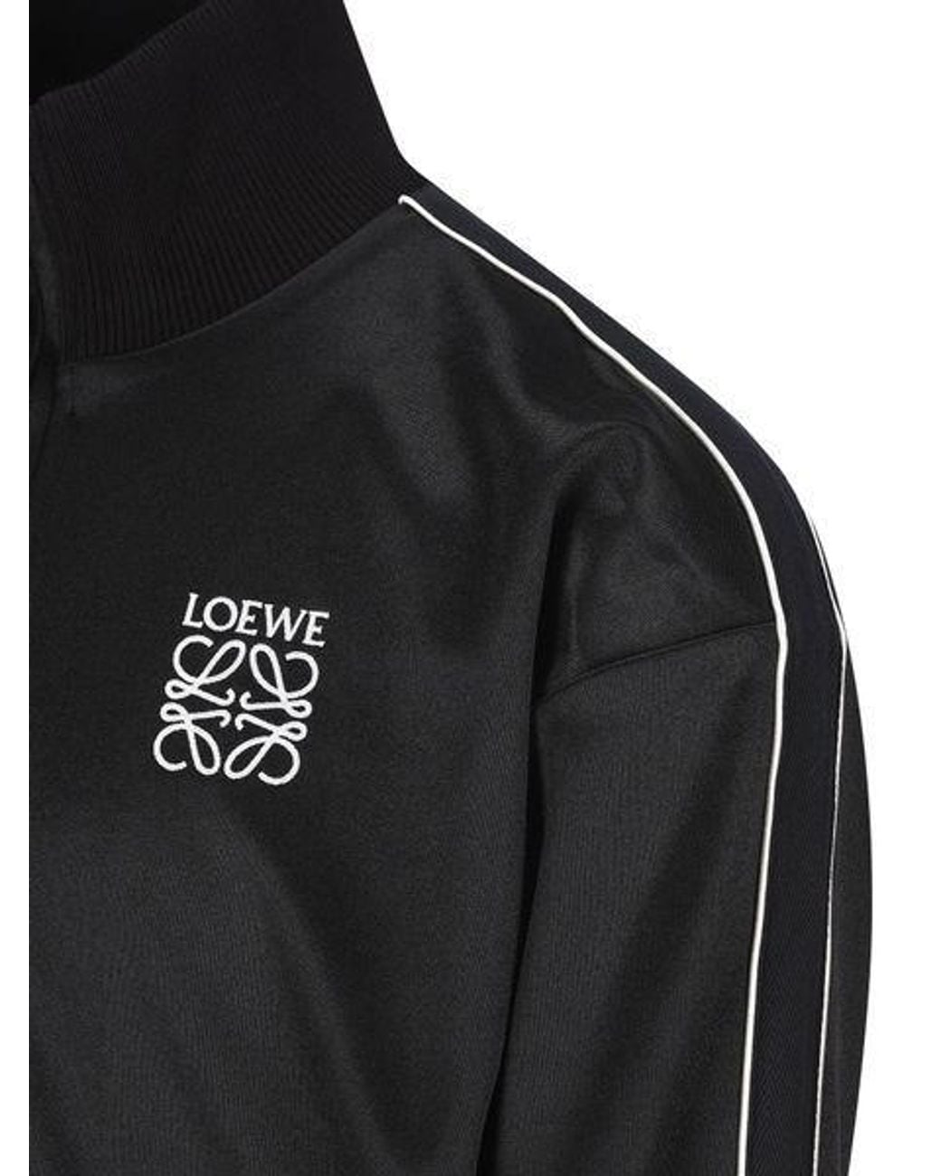 Loewe Black Monogram Track Jacket for men