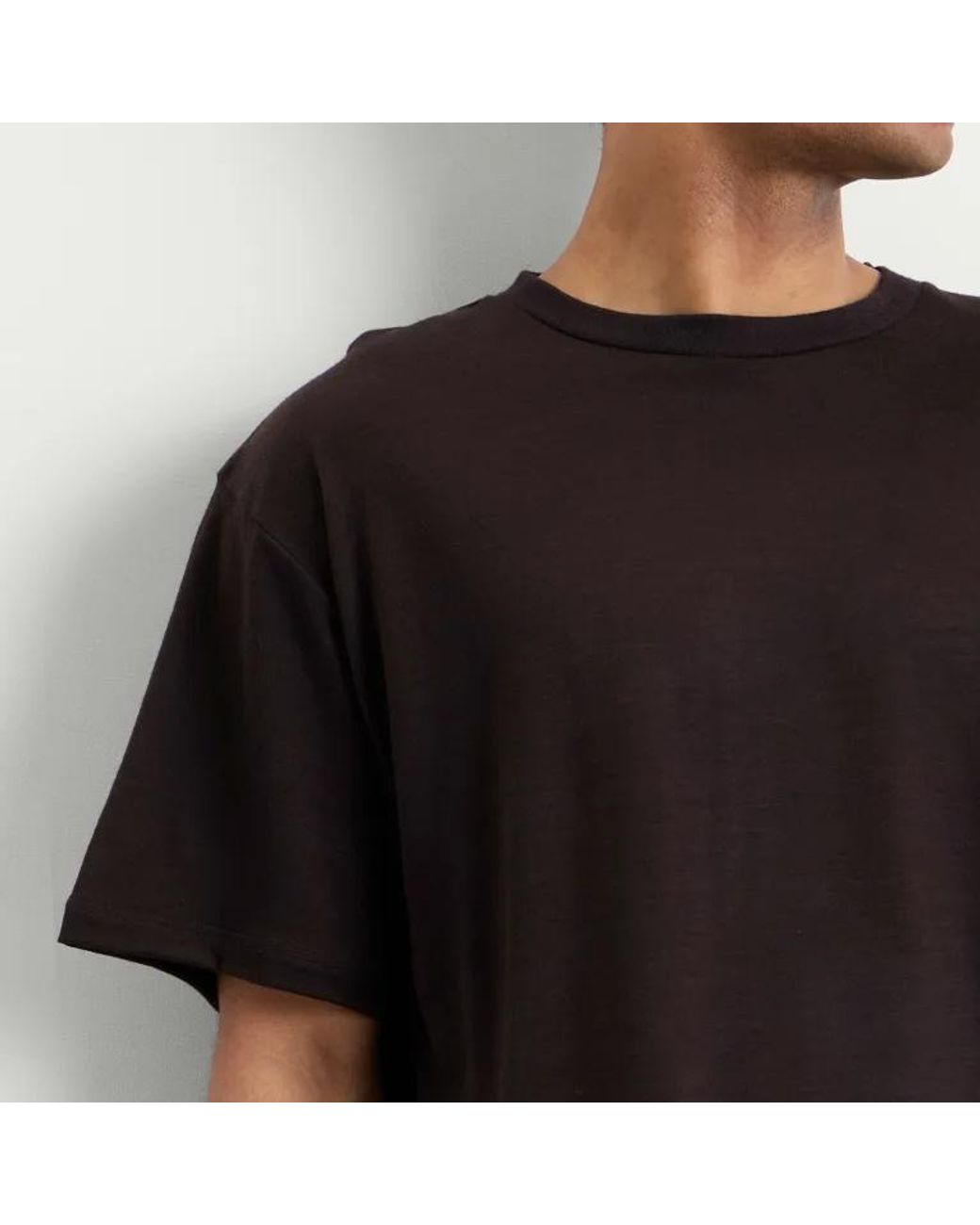 Studio Nicholson Black Crew-Neck T-Shirt for men