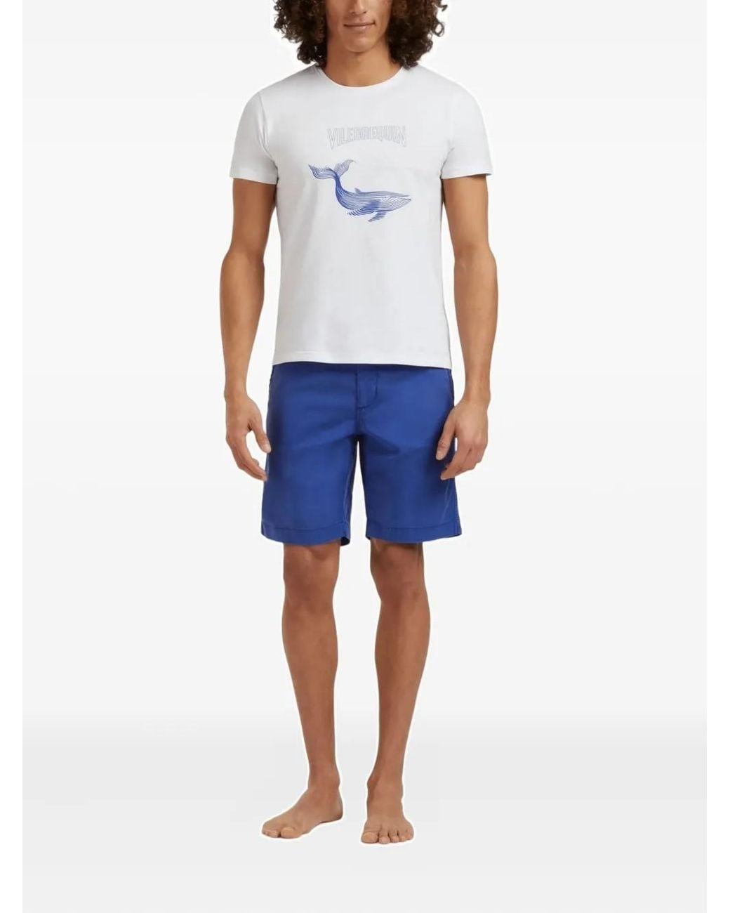 Vilebrequin White Short-Sleeved T-Shirt for men