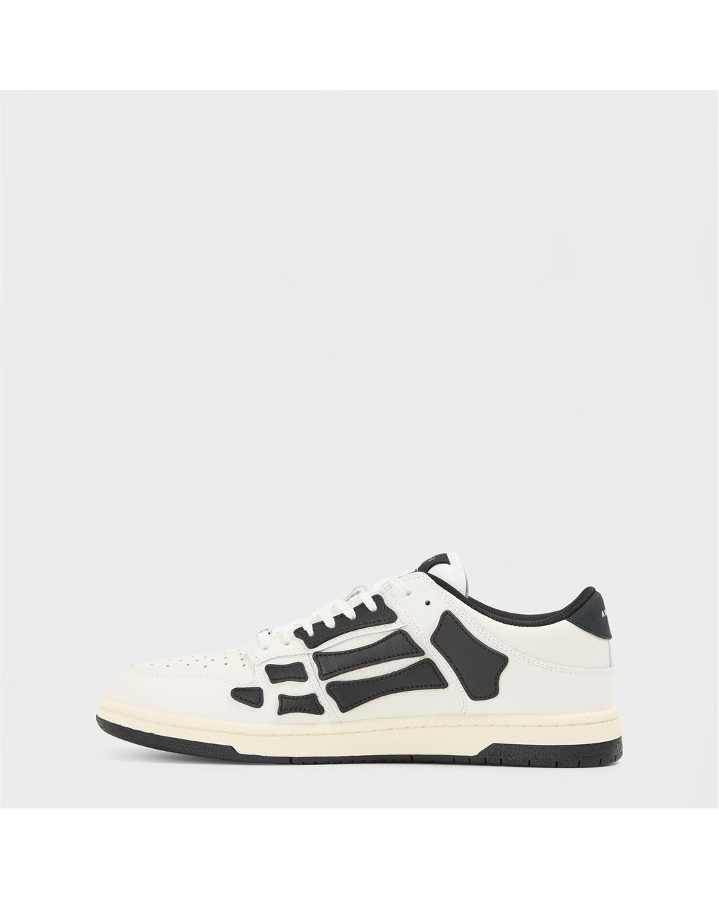 Amiri Black Lace-Up Low-Top Sneakers for men