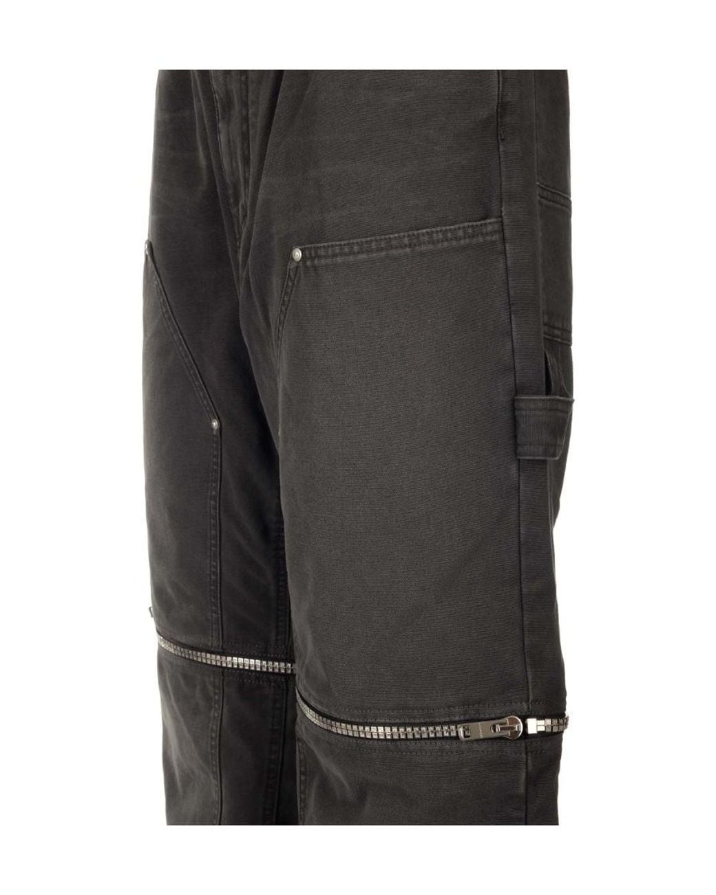 Givenchy Gray Zip Detailed Jeans for men