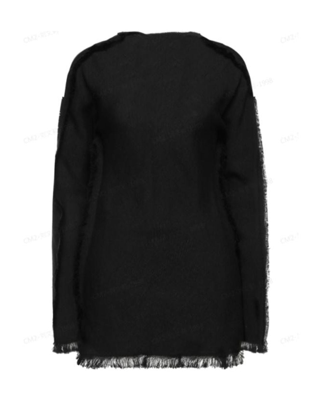 Marni Black Solidcolor Longsleeve Top