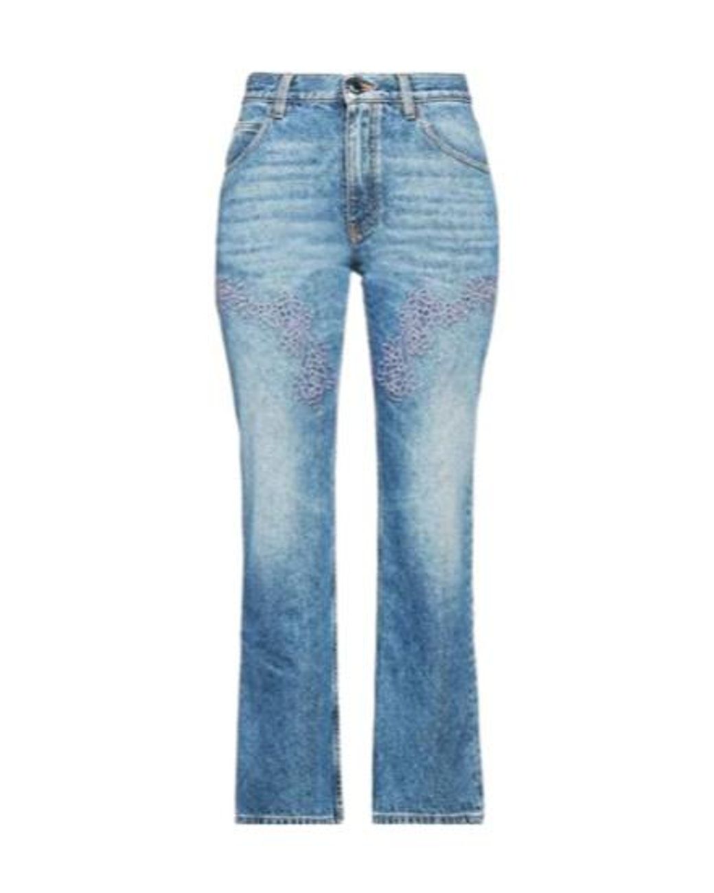 Chloé Blue Denim Trousers