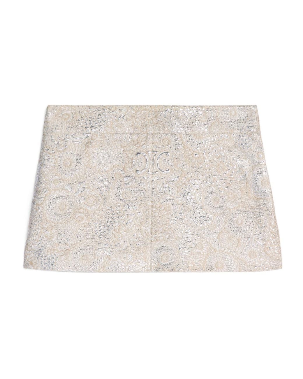 Céline Natural Pattern Skirt