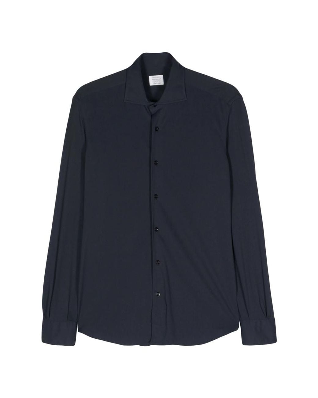 Mazzarelli Blue Long-Sleeve Shirt for men