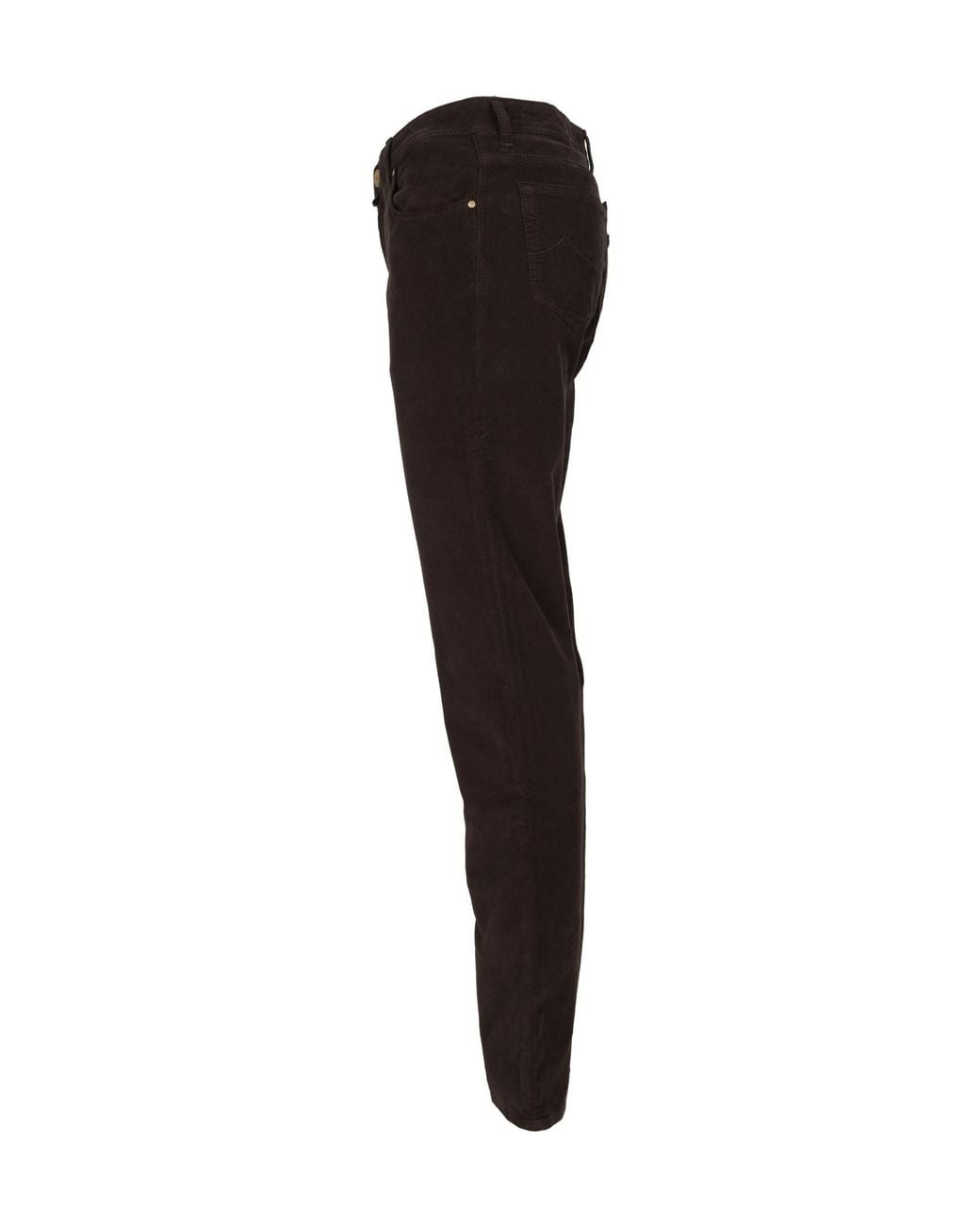 Jacob Cohen Black Logo Patch Straight-Leg Pants for men
