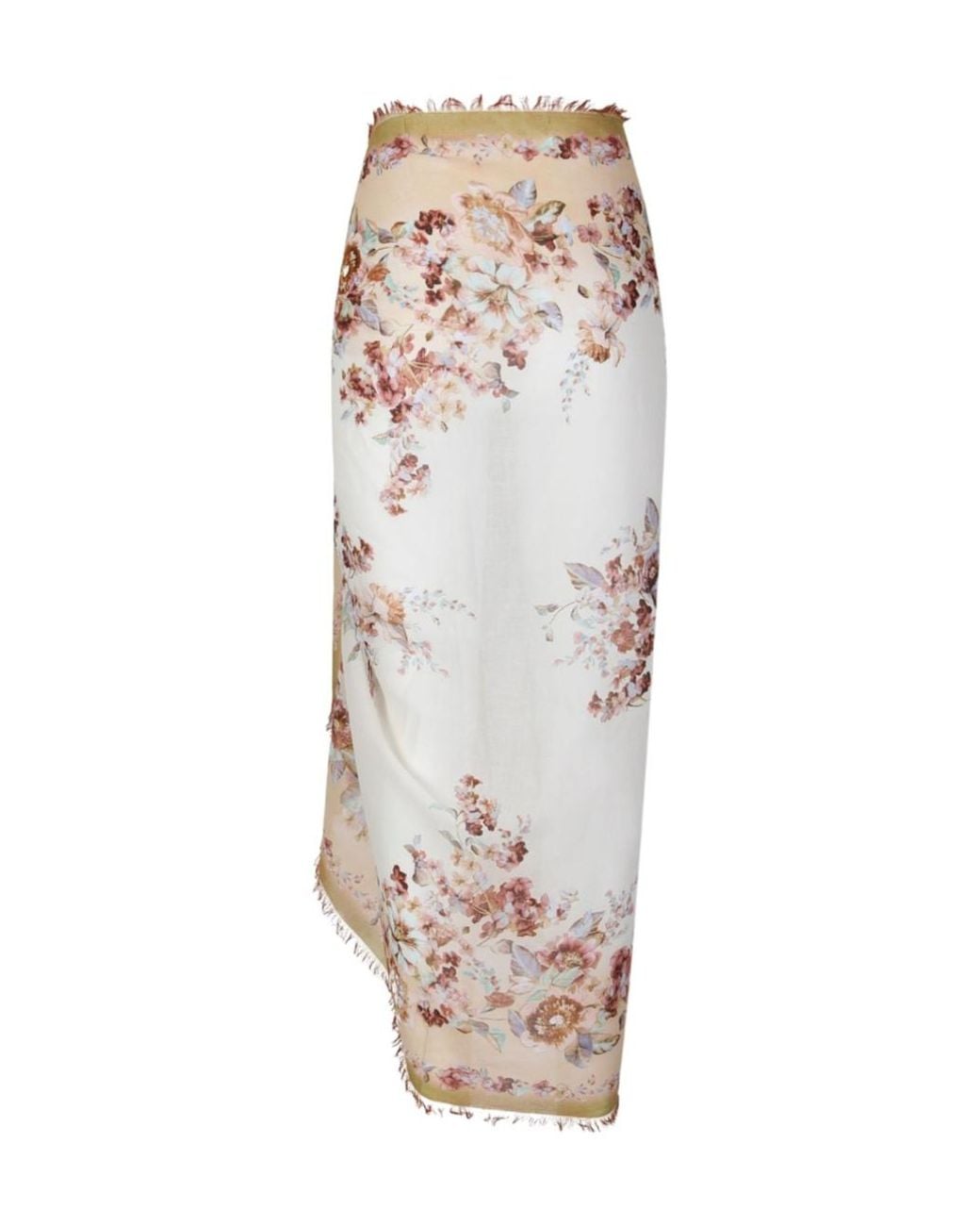 Zimmermann Natural Pattern-Printed Pareo