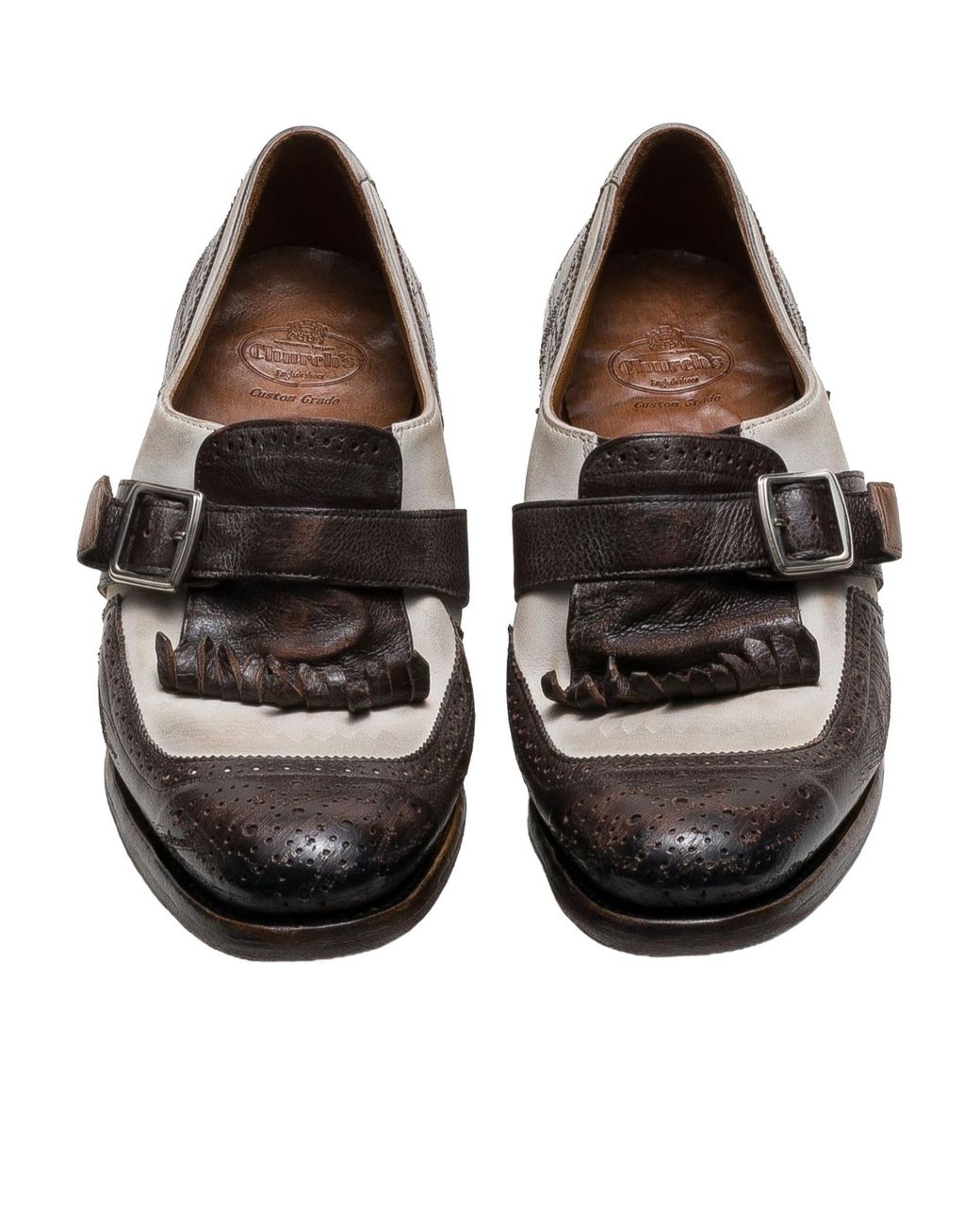 Church's Black Stitched Casual Shoes