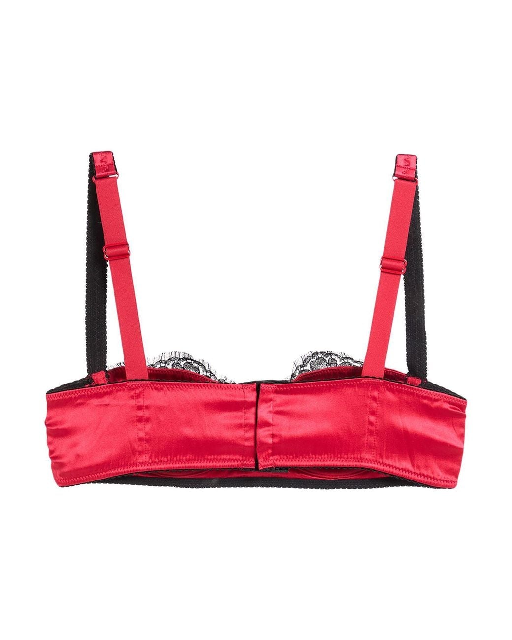 Dolce & Gabbana Red Solid Color Bras
