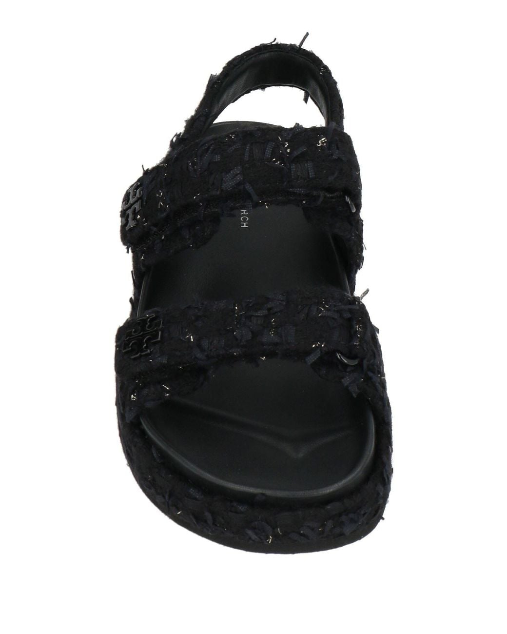 Tory Burch Black Simple Sandals