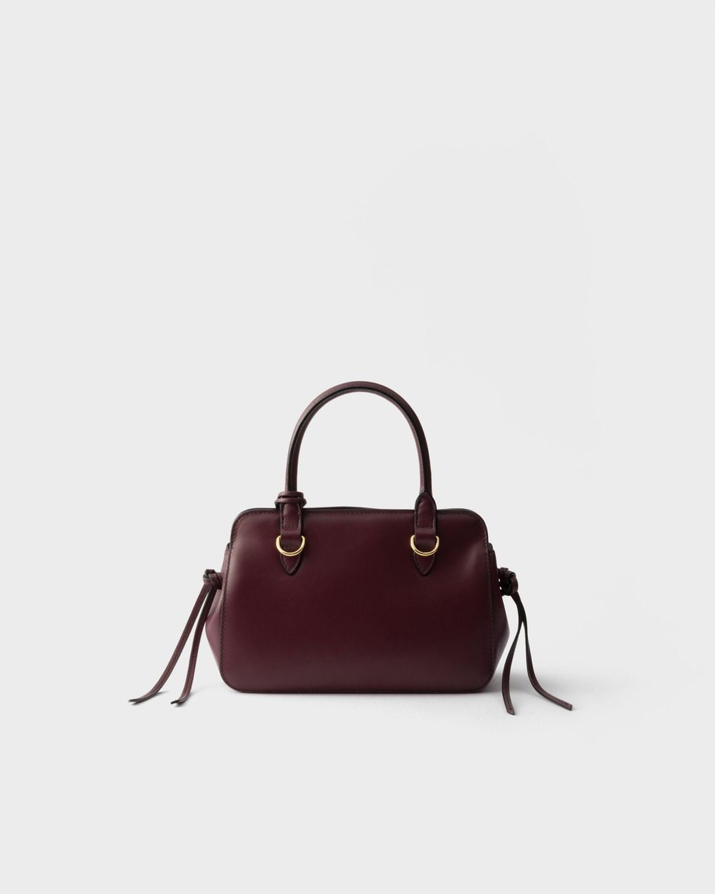 Prada Purple Carry Mini Leather Handbag