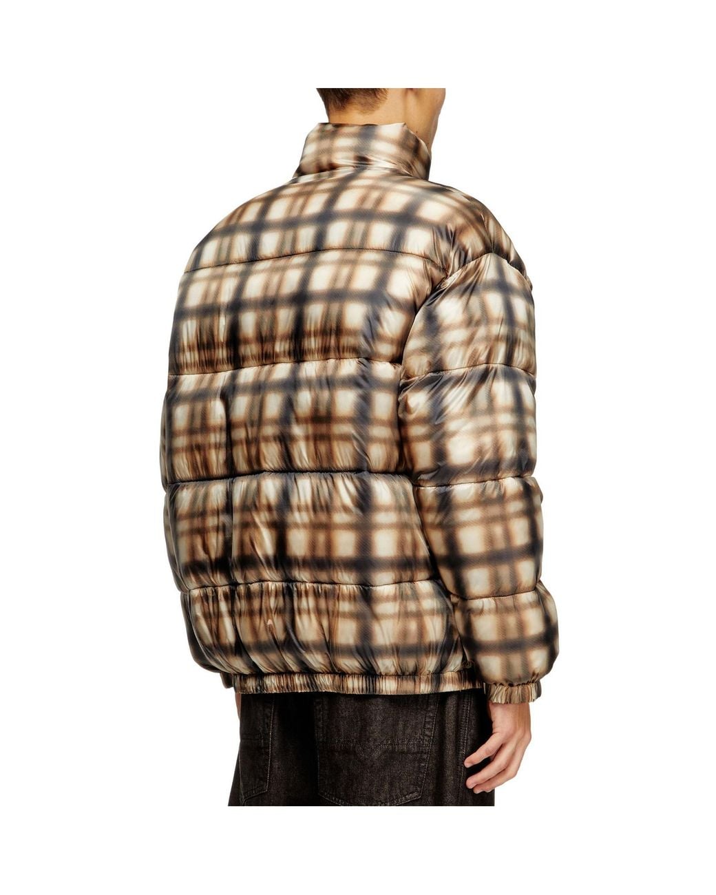 DIESEL Metallic W-Bourbon Reversible-Design Jacket for men