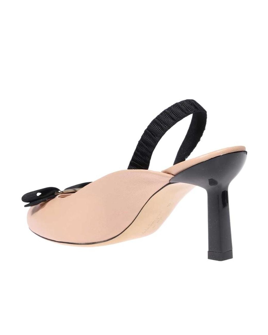 Ferragamo Pink Exposed High-Heeled Sandals