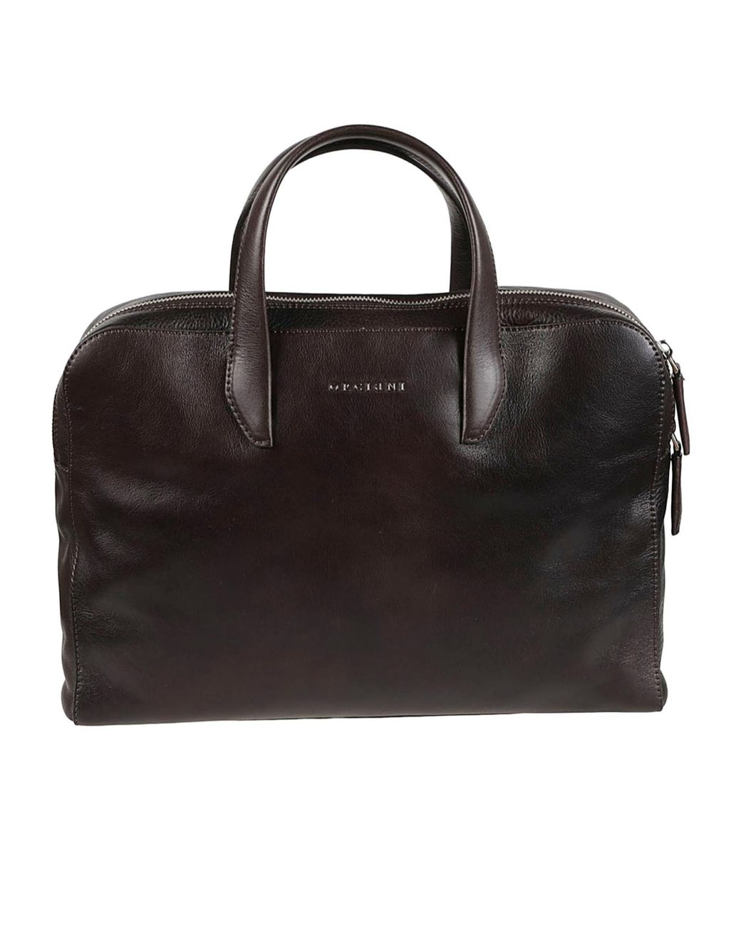 Orciani Black Lagoon Slim Briefcase for men
