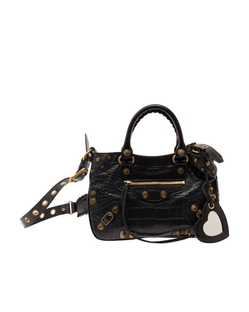 Balenciaga Black Neo Cagole Xs Handbag