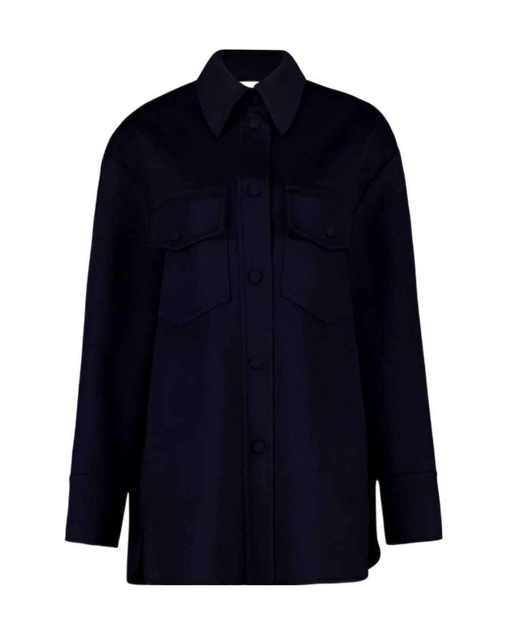 Stella McCartney Blue Wool Shirt for men